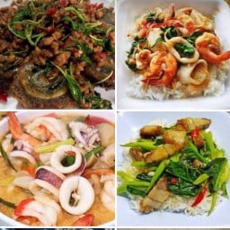 ร้านครัวป้าตุ๊ก ส้มตำ อาหารตามสั่ง ทิพวัล