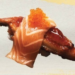 Unagi Salmon Sushi
