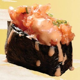 Spicy salmon Sushi/ซูชิสไปซี่แซลมอน