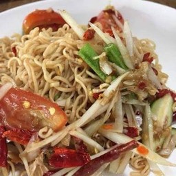 ตำมาม่า ปูปลาร้า