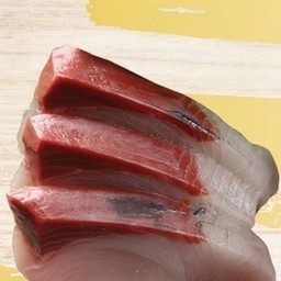 Hamachi Sashimi/ปลาฮามาจิ ซาชิมิ 3 ชิ้น
