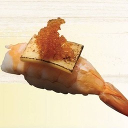 Ebi Cheese sushi/ซูชิกุ้งต้มเบิร์นชีสส