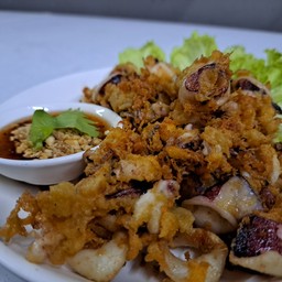 หมึกชุบแป้งทอด