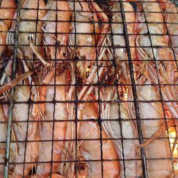 กุ้งเผา