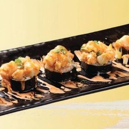 Hotate Lava Roll/หอยเชลล์ย่างชีสโรล