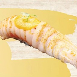 Salmon saigyu Sushi/ซูชิแซลมอนไซเกียว