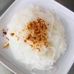 ลวกเส้นเล็กกระเทียมเจียว
