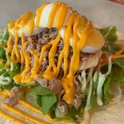 แรปสลัดทูน่า+ไข่