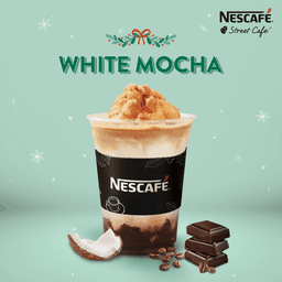 White Mocha (กาแฟนมมะพร้าวช็อกโกแลตปั่น)