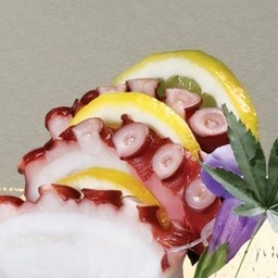 Tako sashimi/ปลาหมึกยักษ์ ซาชิมิ
