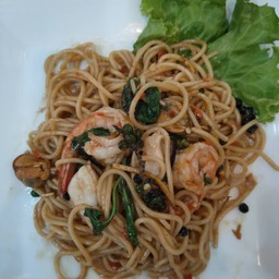 สปาเก็ตตี้ขี้เมากุ้ง/ทะเล