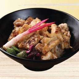 ข้าวหน้าไก่ย่าง/ Yaki Tori Don