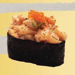 Hotate Dinamite Sushi/ซูชิหอยเชลล์หั่นเต๋าย่างซอสไดนาไมต์