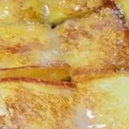 ขนมปังปิ้ง 2 แผ่น เนยน้ำตาล