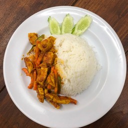 ข้าวเครื่องแกงไก่
