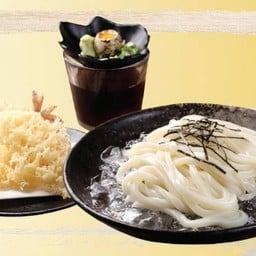 อุด้งเย็นกับกุ้งเทมปุระ/Tenzaru Udon