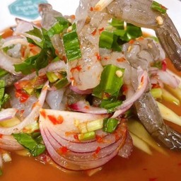 ยำกุ้งสด