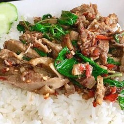 ข้าวกระเพราเป็ด