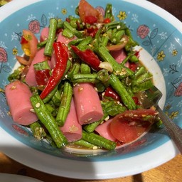 ตำถั่วหมูยอ