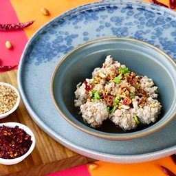 ยำแซ่บหมูสับก้อน