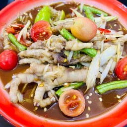 ตำตีนไก่