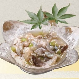 หนวดปลาหมึกคลุกวาซาบิ/Tako wasabi