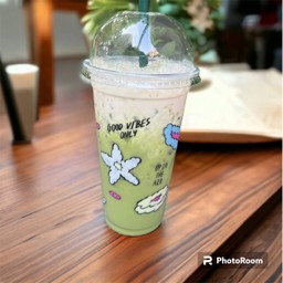 ชาเขียวเย็น(ชาตรามือ)