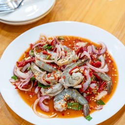ยำกุ้งสด