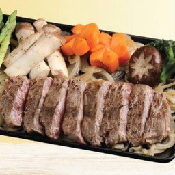 สเต๊กเนื้อวากิวออสเตรเลีย/ Aus.Wagyu Beef