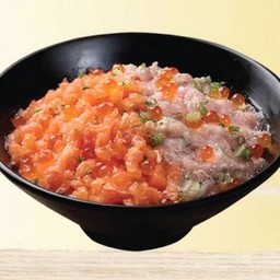 NegiToro/NegiSalmon/Ikura Donburi