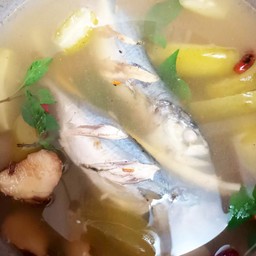 ตะลิงปลิงต้มปลาทูสด