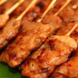 หมูปิ้งนมสด