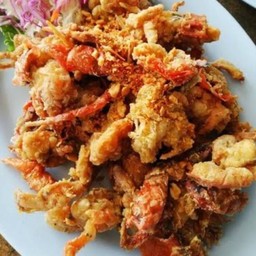 ปูนิ่มทอดกระเทียมพริกไทย