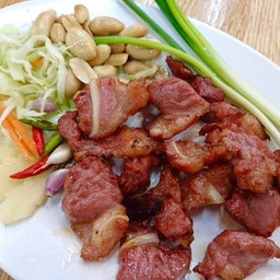 แหนมซี่โครงหมูทอด