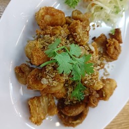 ไส้ตันทอดกระเทียม
