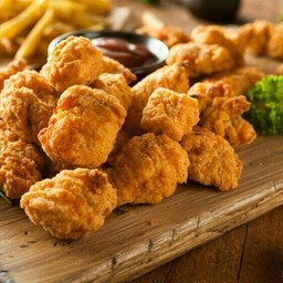 ไก่ป็อปรสดั้งเดิม 1 ชุด + ซอสมะเขือเทศ