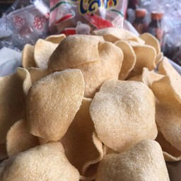 ข้าวเกรียบกุ้งทอด