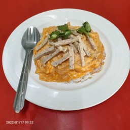 ข้าวไข่ข้นหมูสับ+หมูยอ