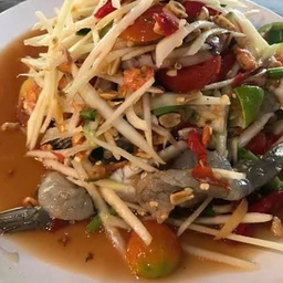 ตำไทยกุ้งสด