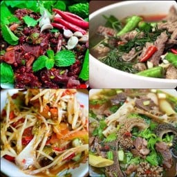 อาหารอีสาน ลาบก้อย ซอยจุ๊