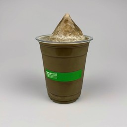 Rich hojicha milk frappe (Milk chocolate,Latte)