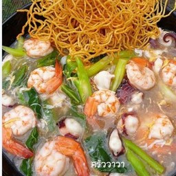ราดหน้า - หมี่กรอบ / เส้นใหญ่ ทะเล ( ระบุ )