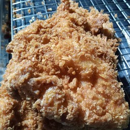 เนื้อไก่เขย่าผง