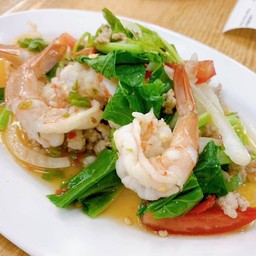 ยำกุ้งสด