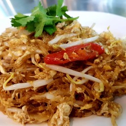 วุ้นเส้นผัดไข่หมูสับ