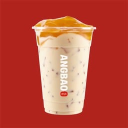 เก็กฮวยนมเยลลี่หอมหมื่นลี้ Chrysanthemum Milk with Osmanthus Jelly