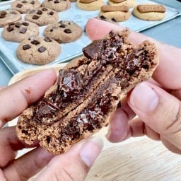 ซอฟต์คุกกี้รสดาร์กช็อกโกแลต