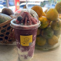 บลูเบอรี่ปั่นโยเกิร์ต