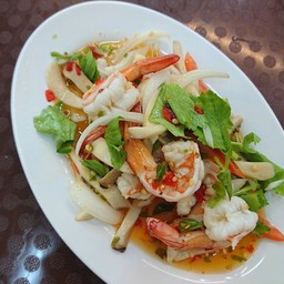 ยำวุ้นเส้นทะเล