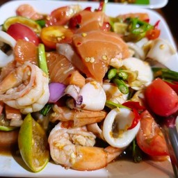 ตำปลาร้าเหลารวม